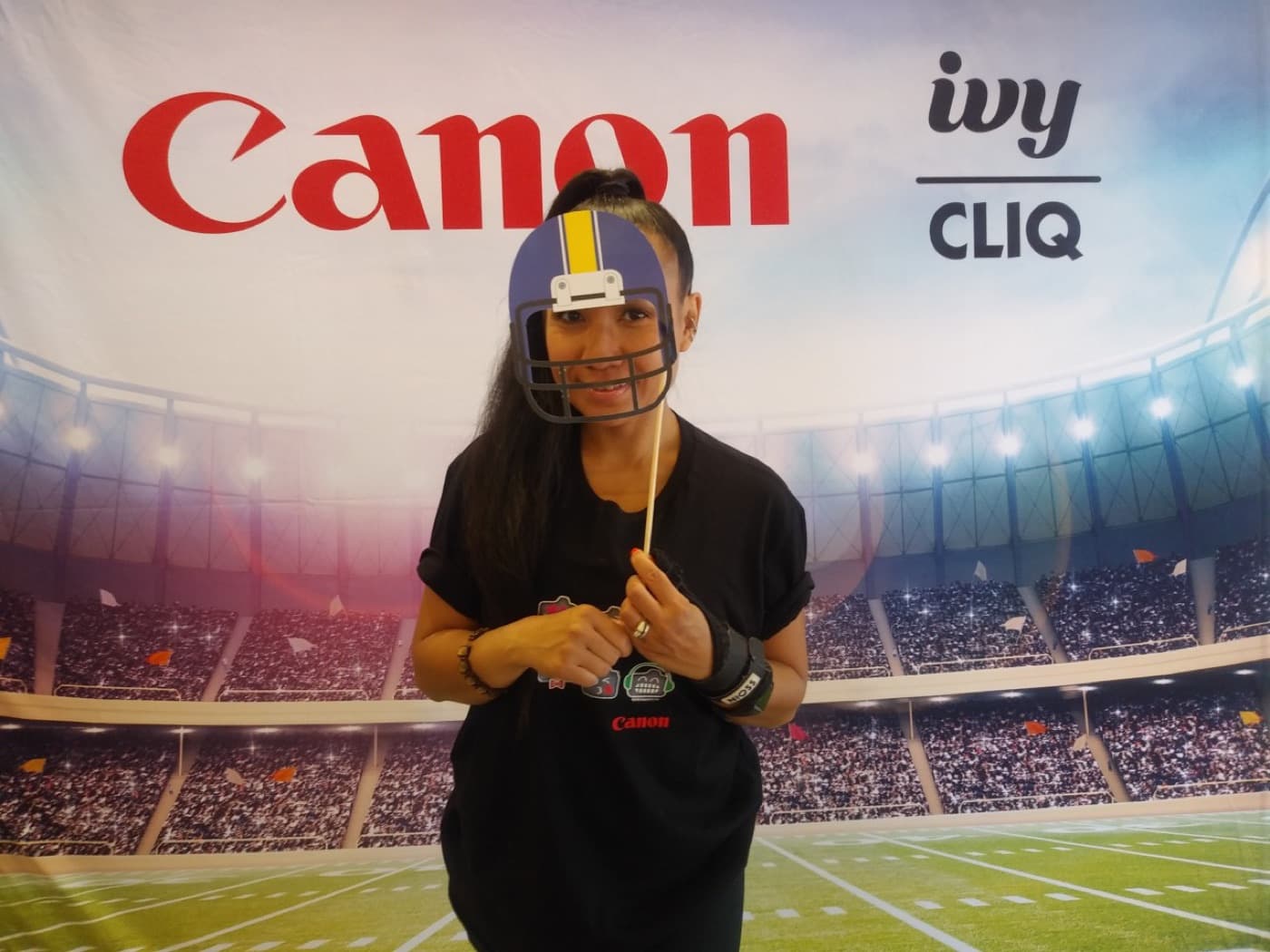 Instant prints from the Canon campus tour